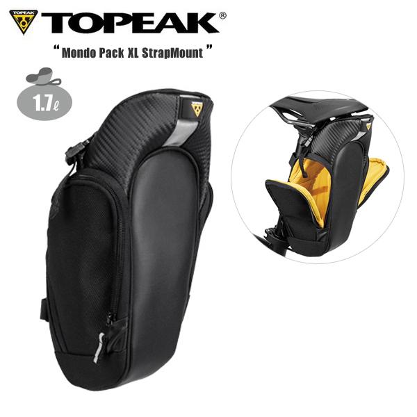 TOPEAK（トピーク） サドルバッグ モンドパック XL (ストラップ
