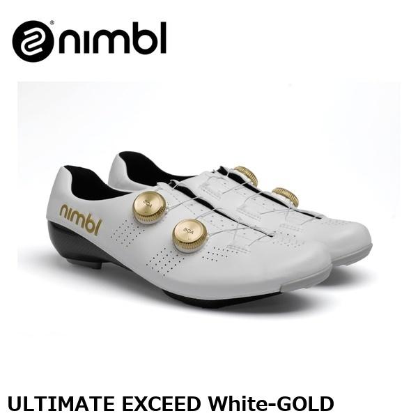 Nimbl ニンブル ULTIMATE EXCEED White-GOLD ロード用シューズ