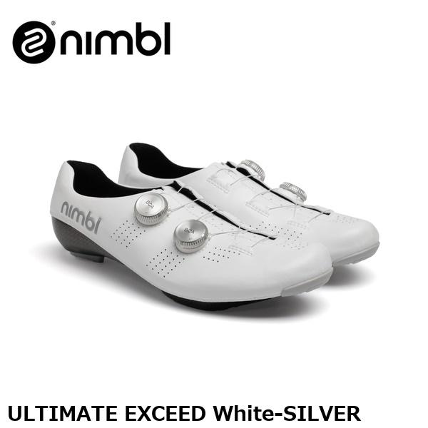 Nimbl ニンブル ULTIMATE EXCEED White-SILVER ロード用シューズ