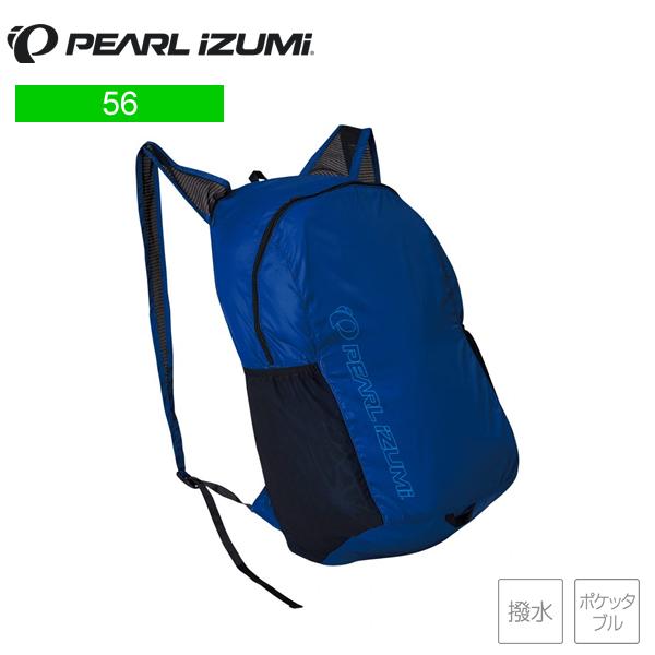 PEARLiZUMi パールイズミ 56 ヘリウム バッグ 3.ネービー 自転車 バッグ 鞄軽量でコンパクトに携帯できる簡易バックパック。サドルバックやバックポケットに収納できるポケッタブル仕様で、ライド途中の買い物などにも便利。本体素材に...