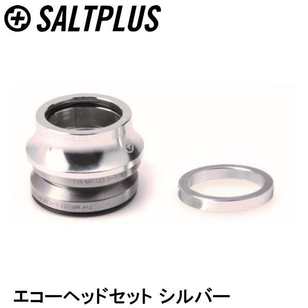 SALTPLUS ソルトプラス エコーヘッドセット シルバー 自転車 ヘッドパーツ素材：6061-T6 アロイ サイズ：campagnolo (45°x 45°)、 41.8mmベアリング：シールドベアリング重量：84g ●高品質FSAベア...