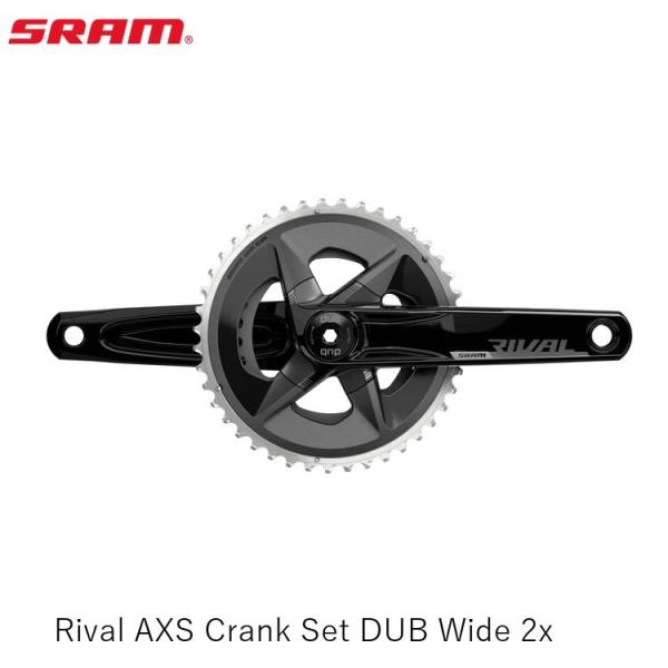 専用の箱あり クランクセット rival SRAM スラム Rival AXS Crank Set DUB Wide 2x 自転車 クランクセット