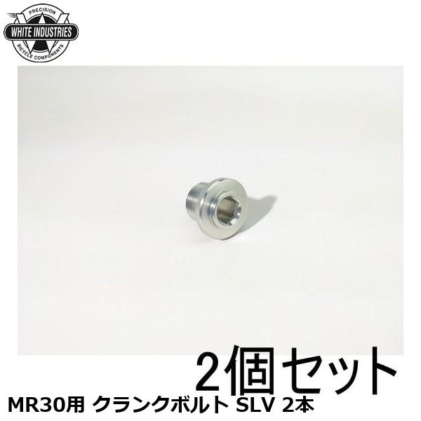 WHITE INDUSTRIES ホワイトインダストリーズ MR30用 クランクボルト SLV 2本 自転車 クランクボルト