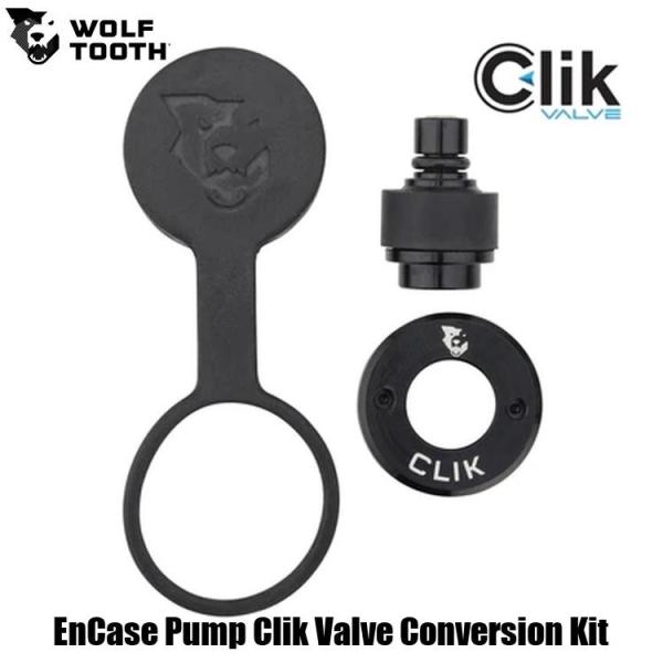 WOLF TOOTH　ウルフトゥース EnCase Pump Clik Valve Conversion Kit 自転車 空気入れ●標準仕様のEnCaseポンプ（仏式用）をClikバルブ対応に変換するためのコンバージョンキット●[必要工具]...