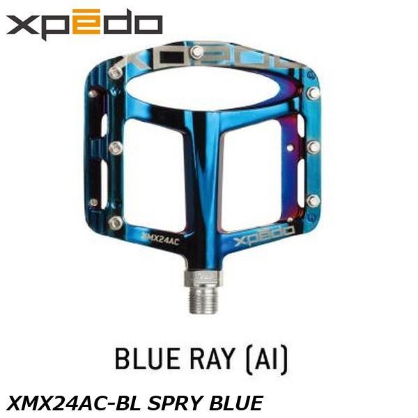 XPEDO エクスペド XMX24AC-BL SPRY BLUE 自転車 フラットペダル