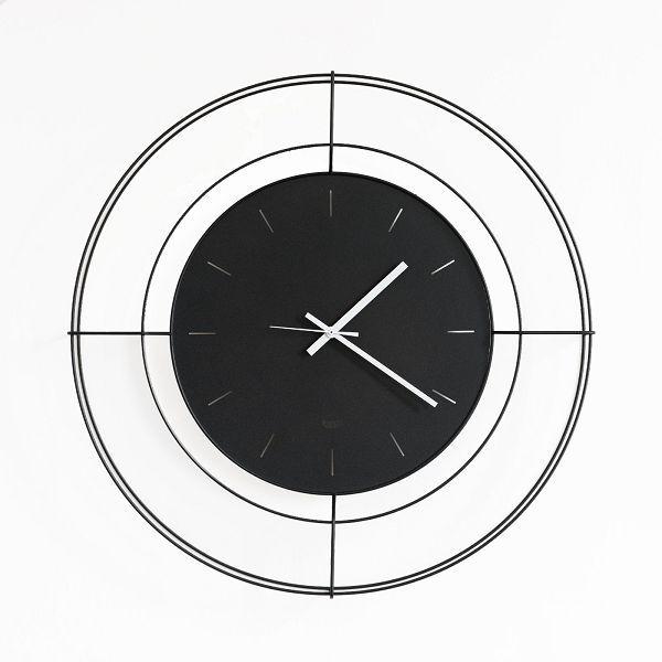 Arti e Mestieri |v@AeBEGEXeBG 2684-C71  black C^A  Wall clock  Nudo small@Ǌ|v ^yz