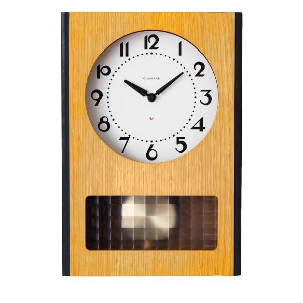 BC PENDULUM CLOCK CHAMBRE|v@OAK Vu|v@GLASSUqv @CH051OA
