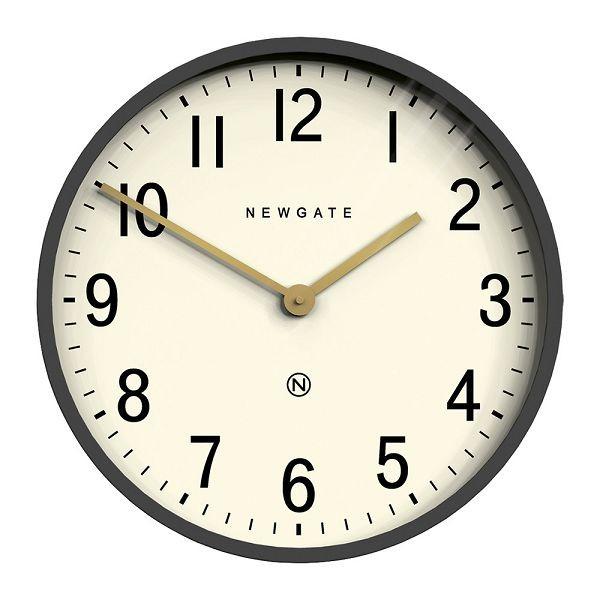 NEW GATEニューゲート掛け時計 Mr Edwards Wall Clock - Matt Blizzard Grey EWC-MBG 送料無料