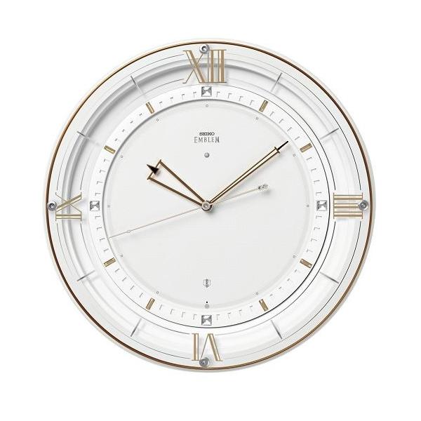 新品　格安　SEIKO EMBLEM 電波掛時計 セイコー 電波掛時計 HS524W (時計) 価格比較 - 価格.com