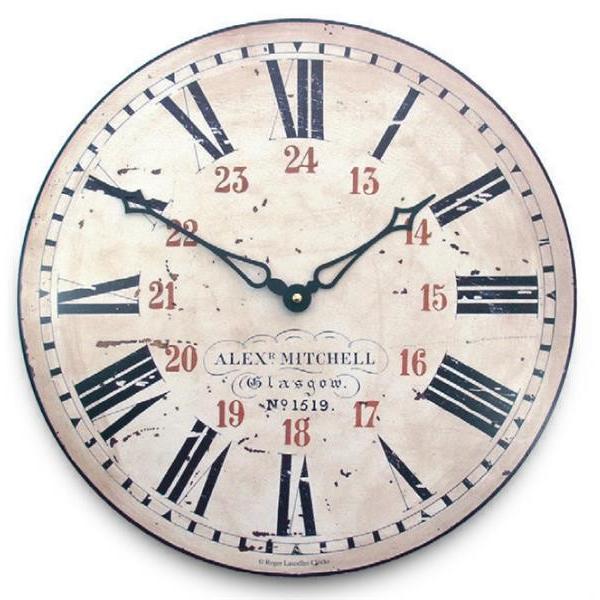 AeB[N@@W[bZ|v@RogerLascelles|v Railway Station Wall Clock @Ǌ|v@PUB-RAIL@