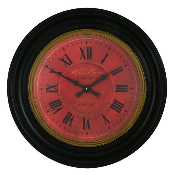 |v@W[bZ@RogerLascelles@Traditionally Framed Moore Dial Clock  50cm RWB-MOORE@