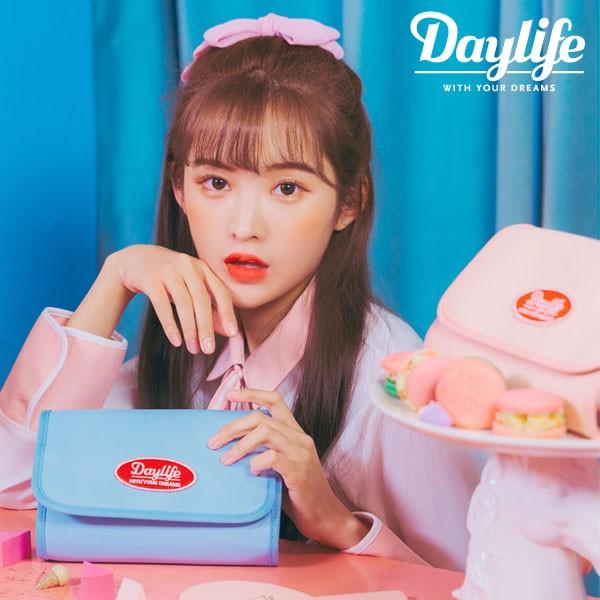 Daylife Macaroon Pouch かわいい 化粧ポーチ Sns話題 収納ポーチ