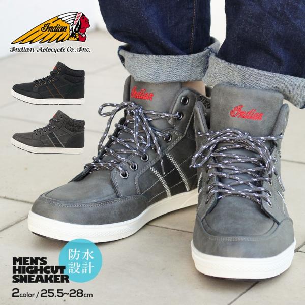 Indian Dhaula 防水 ハイカットスニーカー メンズ アウトドアシューズ ミッドカット レースアップシューズ トレッキングシューズ カジュアルシューズ Ind Buyee Buyee Japanese Proxy Service Buy From Japan Bot Online