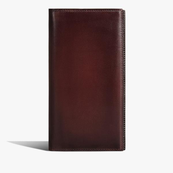 【未使用品！！】ベルルッティ バディ トワル マルブフ 長財布 ブラウン レザー Berluti（ベルルッティ） バディ レザー ロングウォレット 財布【legno