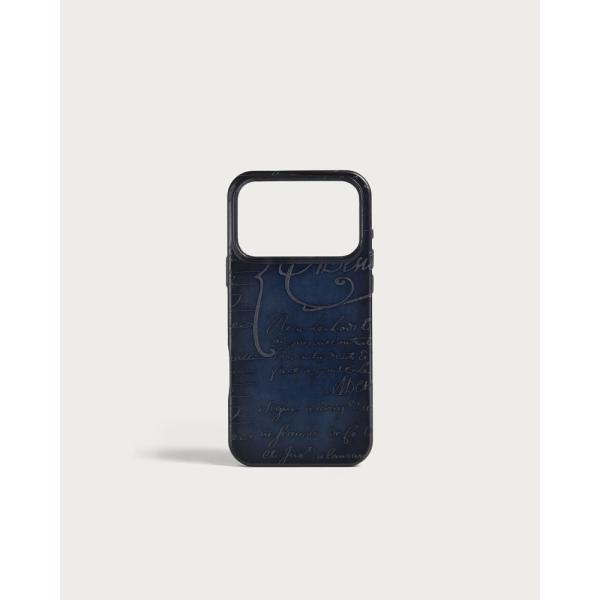 Berluti（ベルルッティ） Berluti iPhone 17 Pro Max ケース【nero blu