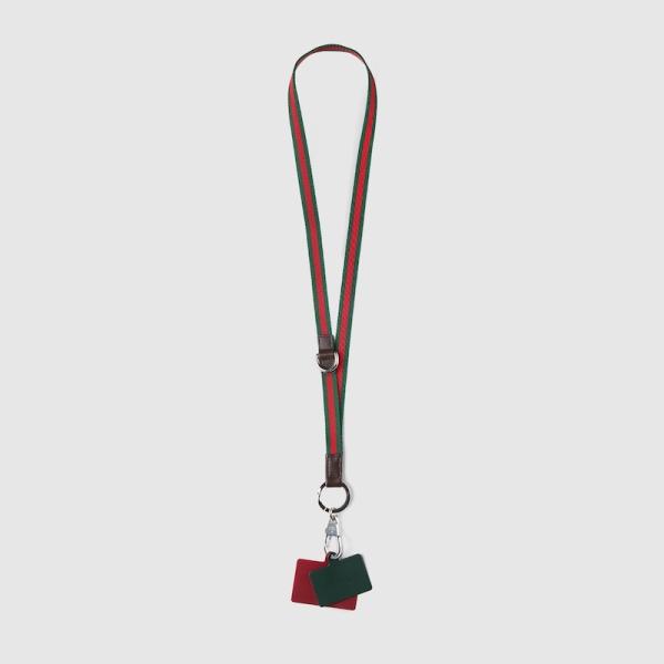 GUCCI（グッチ） メンズ ウェブ ストライプ付き スマートフォン用