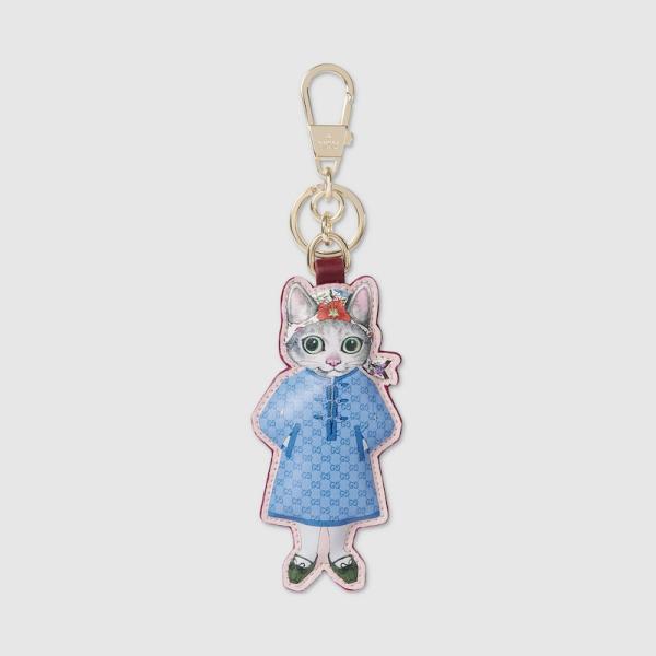 GUCCI（グッチ） レディース ヒグチユウコ 猫 （BO）キーチェーン