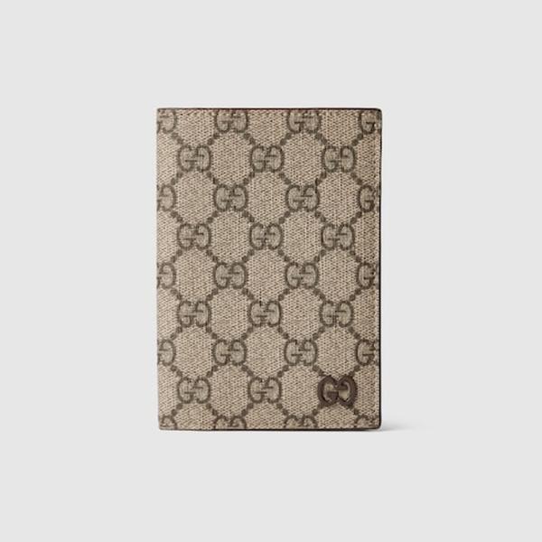 GUCCI（グッチ） メンズ GG ディテール付き GG パスポートケース