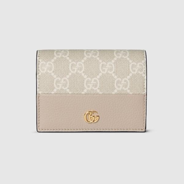 GUCCI（グッチ） レディース ダブルG バイカラー スモールウォレット