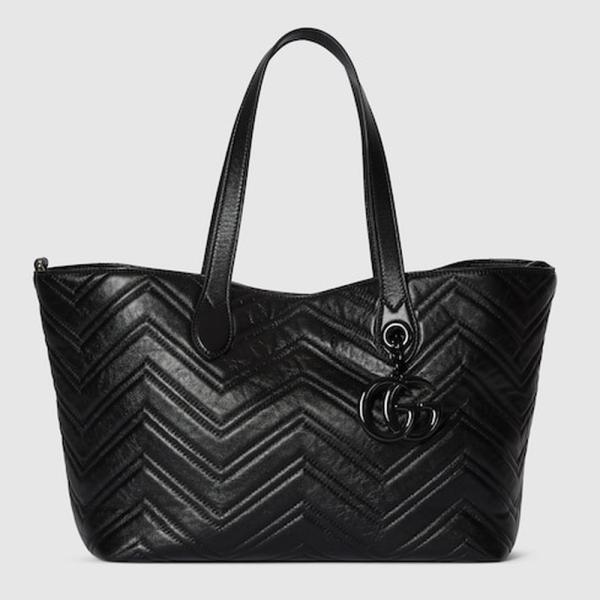 GUCCI（グッチ） レディース GGマーモント ミディアム トートバッグ