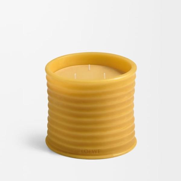 LOEWE イエロー キャンドル ハニーサックル ハニーサックル キャンドル スモール イエロー - LOEWE