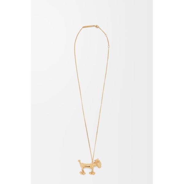 LOEWE（ロエベ） LOEWE 2025秋冬メンズ ダックスフント ネックレス