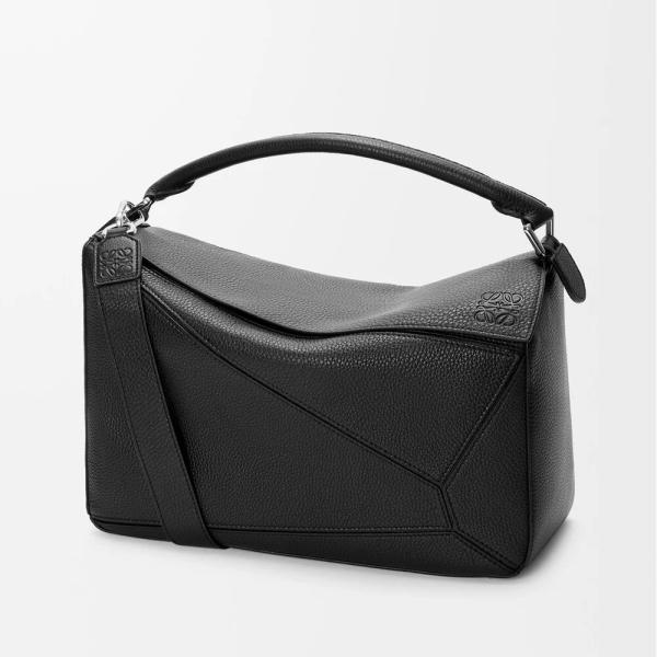 LOEWE（ロエベ） LOEWE 2026春夏メンズ パズルバッグ ラージ【ブラック