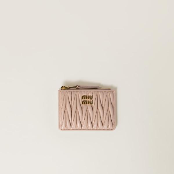miu miu（ミュウミュウ） マテラッセレザー カードケース