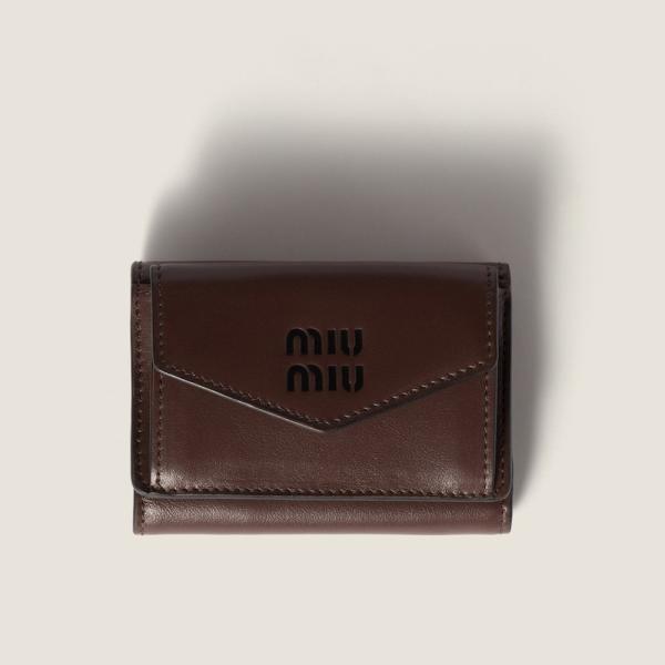 miu miu（ミュウミュウ） レザー 財布5MH021_2CV6_F0HD1【ブライア
