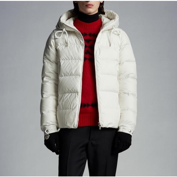 2022/23�H�~��MONCLER�y�����N���[���z�����YCARDERE�_�E���W���P�b�g�yBianco Seta �z�y���������z�y���K�i�z