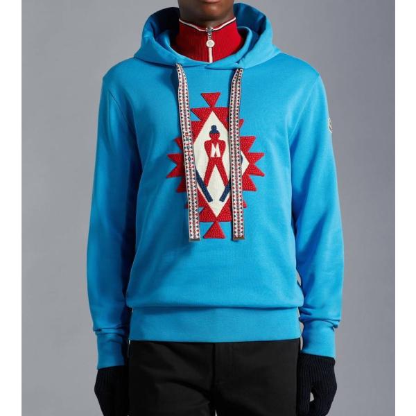 2022/23H~MONCLERyN[zYFELPA CON CAPPUCCIO CON GRAFICAXEFbgVcyBlu zyzyKiz