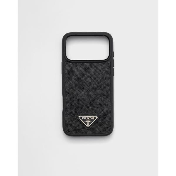 PRADA（プラダ） PRADA 2026春夏 メンズ サフィアーノレザー iPhone 17