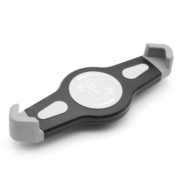 7〜12インチクラスのタブレットの対角を固定するシンプルなタブレットホルダーです。背面には三脚ネジ穴（1/4インチ）があり、市販の三脚等のカメラアクセサリーを接続してご利用いただけます。7〜12インチのタブレットに対応ばねが内蔵されたホルダ...