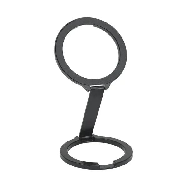 日本トラストテクノロジー マグネット 両面MAG-RING HOLDER ブラック JT-MAGRR-BK スマホリングやスタンドとして利用可能
