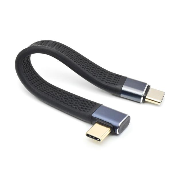 JTT TYPE-C�ϊ��V���[�g�P�[�u�� ���pL�^FLAT TCTCSC-LR-FLAT �t���b�g�^�C�v ���i�摜