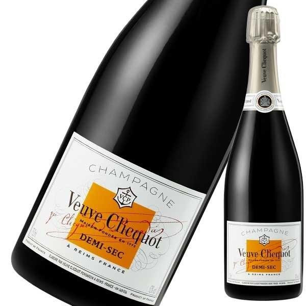 ヴーヴ・クリコ ホワイト ラベル ドゥミ・セック 750ml【1ケース(6本 
