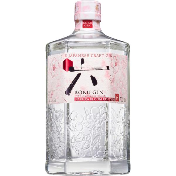 他サイト： サントリー ジャパニーズクラフトジン ROKU<六> SAKURA BLOOM EDITION 700ml  数量限定 新発売の商品画像