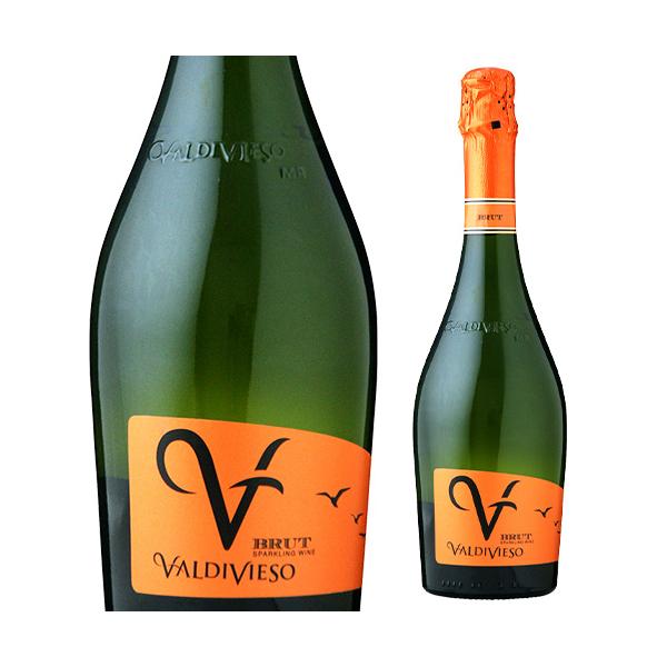ワイン スパークリングワイン バルディビエソ ブリュット 750ml 白 辛口 発泡 手土産 お祝い ギフト
