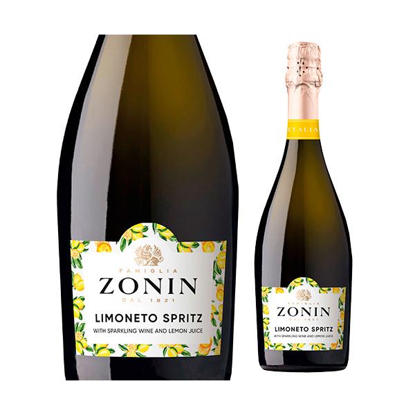 スパークリングワイン 【現行品クリアランス価格 売切御免】ゾーニン リモネート  750ml エミリア ロマーニャ 白泡 辛口 長S