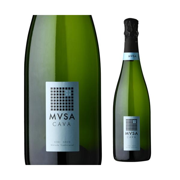 白泡 辛口 カヴァ ムッサ ブリュット セミセコ NVヴァルフォルモッサ 750ml スペイン アルト ペネデス  浜運
