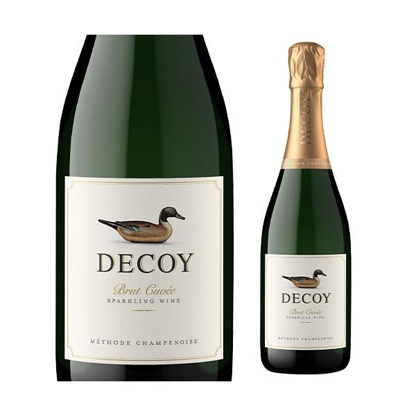 デコイ ブリュット キュヴェ スパークリングワイン ＮＶ ダックホーン 750ml アメリカ カリフォルニア 白泡 辛口 浜運A