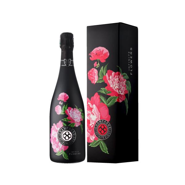 送料無料 シャンパン インフィニット エイト フラワーズ ブリュット
