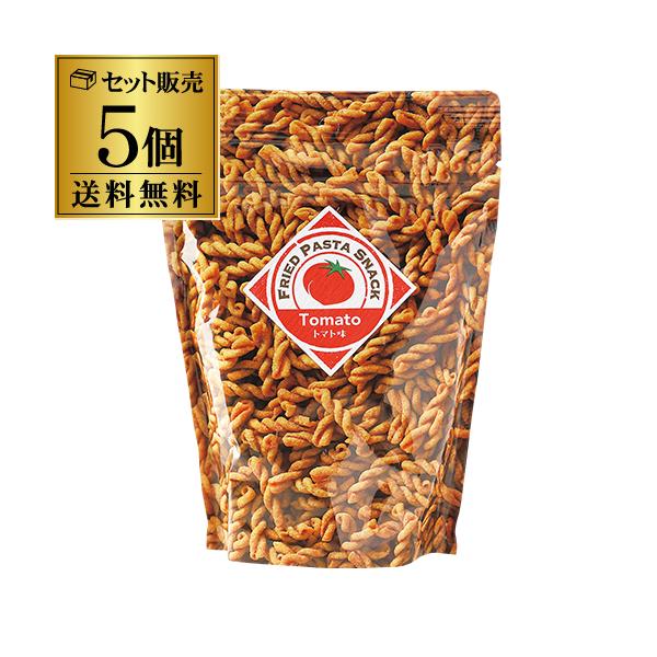 送料無料 パスタスナック トマト味 85g 5個 三州製菓 三州  長S