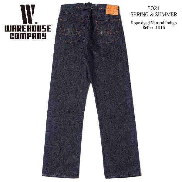 WAREHOUSE（ウエアハウス） Lot 1001XX 1915 MODEL インディゴデニム