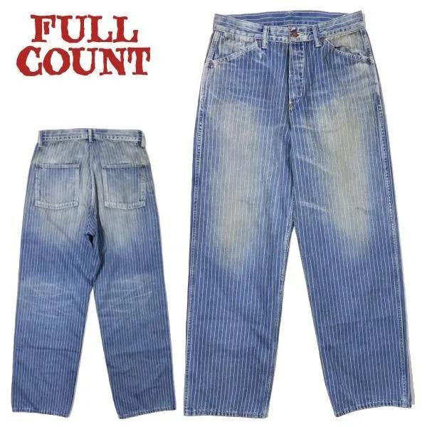 FULLCOUNT フルカウント 1129HW-7 INDIGO WABASH WORK PANTS H.W