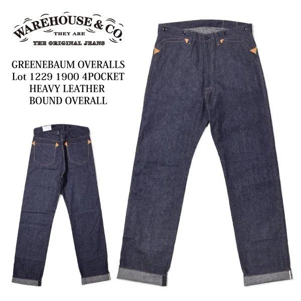 WAREHOUSE ウエアハウス GREENEBAUM 1229 1900 4POCKET HEAVY WAREHOUSE ウエアハウス GREENEBAUM 1229 1900 4POCKET HEAVY