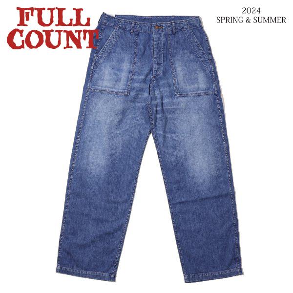 FULLCOUNT フルカウント 1992HW-24B DENIM UTILITY TROUSERS FULLCOUNT フルカウント 1992HW-24B DENIM UTILITY TROUSERS