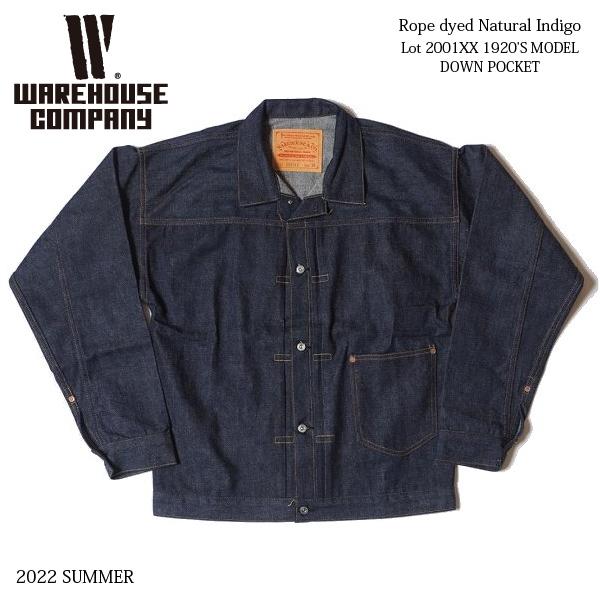 WAREHOUSE（ウエアハウス） デニムジャケット ジージャン 2001XX
