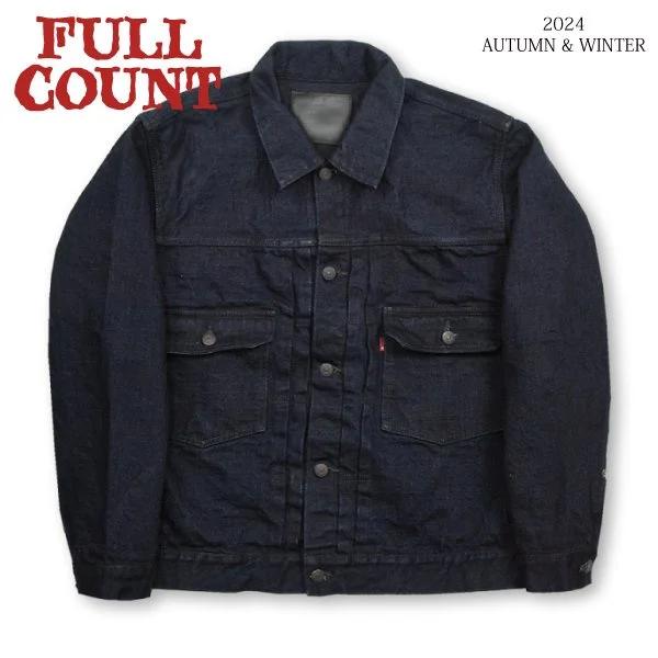 フルカウント　2102SR サイズ38 FULLCOUNT（フルカウント） 2102SRB TYPE2 SUPER ROUGH INDIGO×BLACK