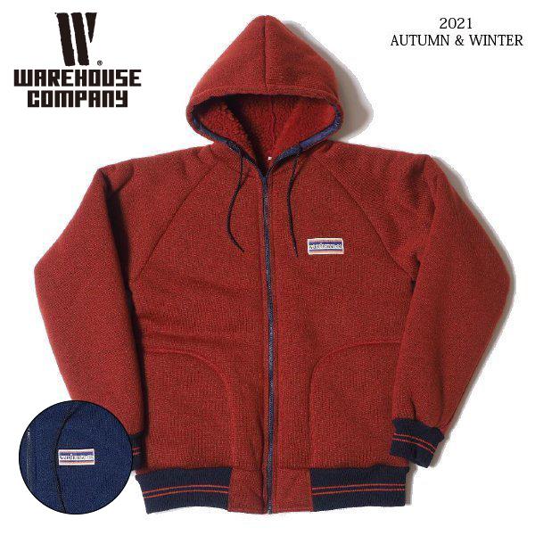 WAREHOUSE（ウエアハウス） Lot 2154 CLASSIC PILE HOODIE クラシック 